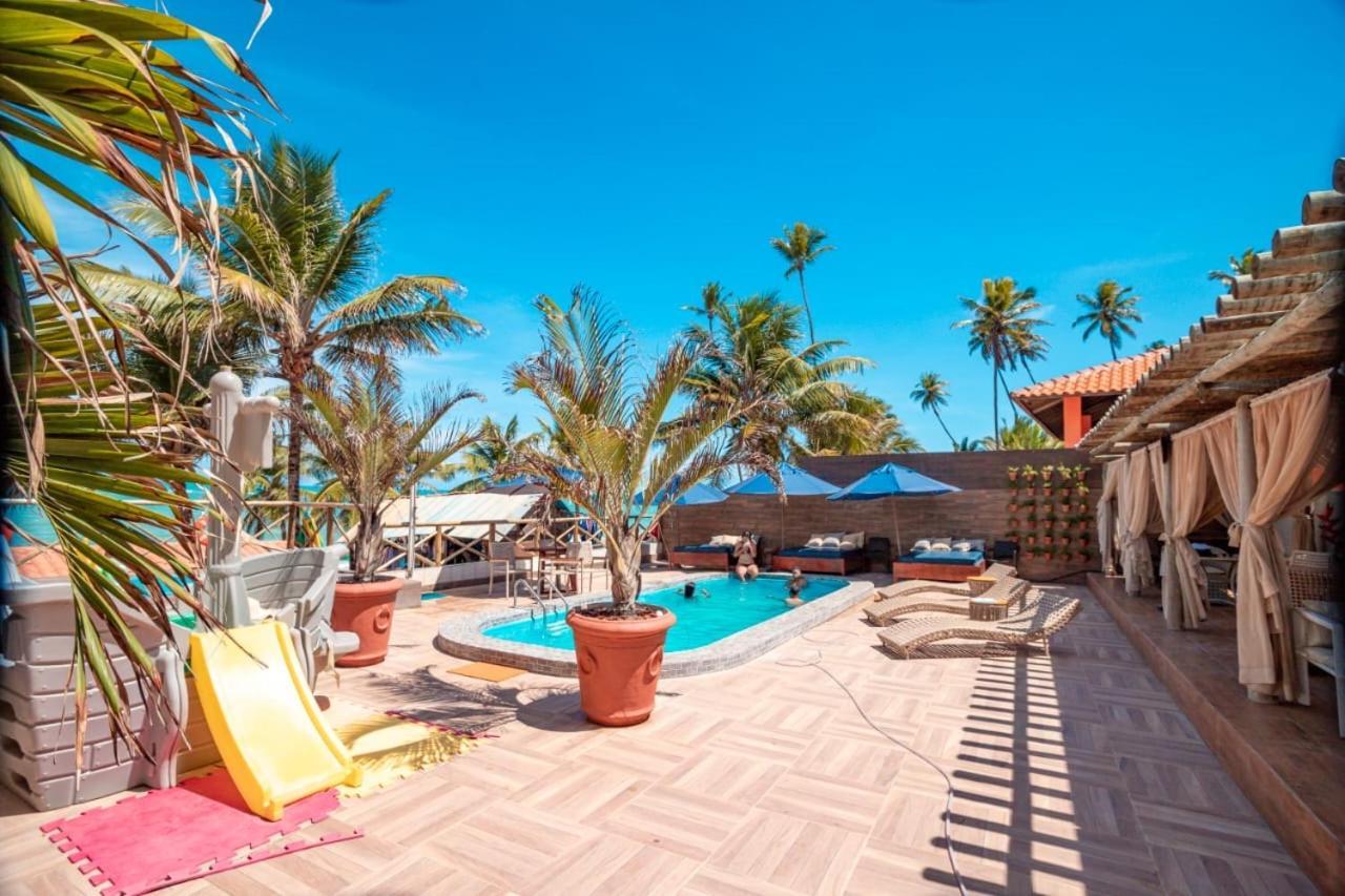 Pousada Beach House Coqueirinho Jacumã Esterno foto